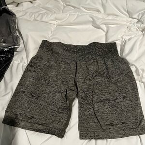 NVGTN Khaki Green Digital Seamless Shorts